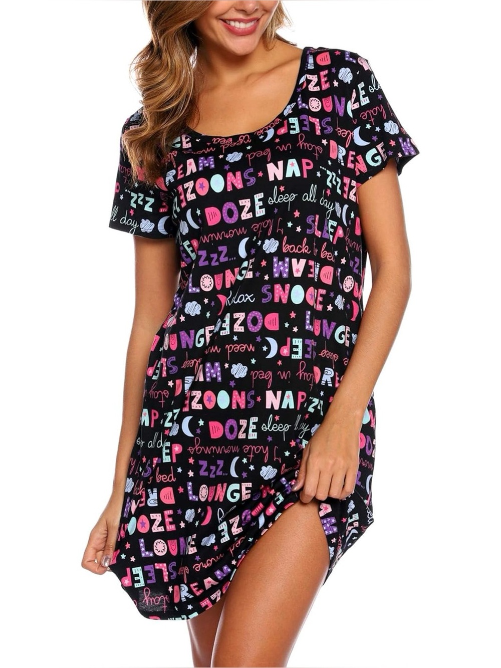ENJOYNIGHT Sleep Shirt Nightgown